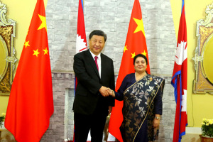 नेपाल र चीनका राष्ट्रपतिबीच टेलिफोन वार्ता, कोरोनाको महामारीबारे छलफल