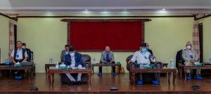 नेकपा स्थायी कमिटी बैठकमा अध्यक्षद्यको सम्बोधन, बैठक १२ गते पुन: बस्ने