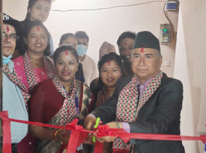नेपाल बैंककाे ३३औँ एक्स्टेन्सन काउण्टर सञ्चालनमा