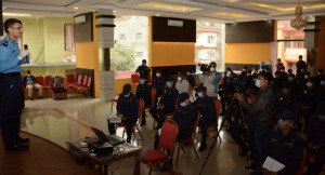 प्रहरी आचरण संहिता बारे घुम्ती अनुशिक्षण कार्यक्रमको शुरूवात