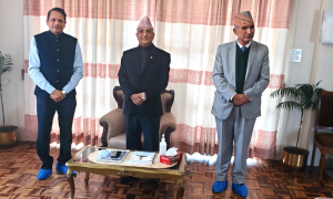 भारतीय जनता पार्टी ‘भाजपा’का विदेश विभाग प्रमुख विजय चौथाइवा नेपाल भ्रमणमा