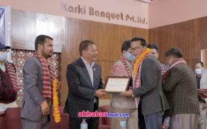 नेपाल पत्रकार महासंघबाट नवनिर्वाचित पदाधिकारीलाई पदस्थापन तथा बधाई कार्यक्रम । (फोटो फिचर: मनोज सिंह बस्नेत)