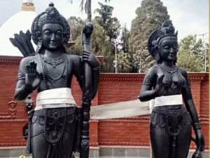 मूर्तिलाई माडीको अयोध्यापुरीमा स्थापना गरिने मूर्तिलाई माडीको अयोध्यापुरीमा स्थापना गरिने