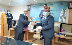 कोभिड खोप प्रमाणपत्रको पारस्परिक मान्यताका लागि नेपाल र भारतबीच सम्झौता कोभिड खोप प्रमाणपत्रको पारस्परिक मान्यताका लागि नेपाल र भारतबीच सम्झौता