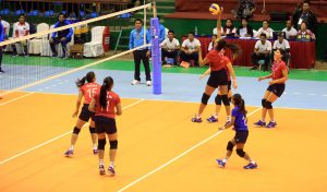 एसियन सिनियर सेन्ट्रल जोन महिला भलिबलमा श्रीलंकाविरुद्ध नेपालको सानदार जित