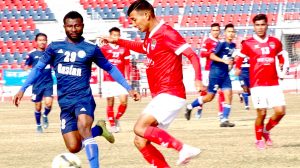 पाँच पटकको च्याम्पियन थ्री स्टारलाई हराउँदै आर्मी सेमिफाइनलमा
