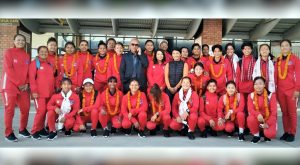 यू-१८ नेपाली राष्ट्रिय महिला फुटबल टोली भारत प्रस्थान यू-१८ नेपाली राष्ट्रिय महिला फुटबल टोली भारत प्रस्थान