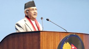 अन्यत्रबाट सरकार ढाल्न लागियो भने त्यो प्रतिगमन हो: ओली अन्यत्रबाट सरकार ढाल्न लागियो भने त्यो प्रतिगमन हो: ओली