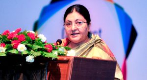 राष्ट्रपति विद्यादेवी भण्डारी आज बागलुङ र पर्वत भ्रमणमा जाँदै