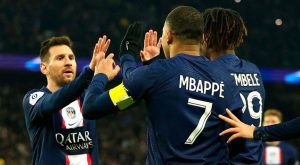 फ्रेन्च लिग वानमा पिएसजीको नान्टेसमाथि रोमाञ्चक जित
