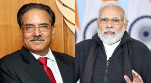 हैदरावाद हाउसमा भारतीय प्रधानमन्त्री मोदी र नेपालका प्रधानमन्त्री दाहालबीच बिहीबार भेटवार्ता गर्ने