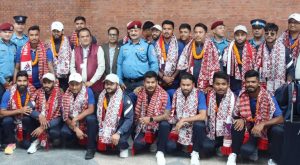 नेपाल क्रिकेट टीम स्वदेश फर्कियो, बाजागाजासहित स्वागत नेपाल क्रिकेट टीम स्वदेश फर्कियो, बाजागाजासहित स्वागत