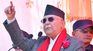 नेपाली कांग्रेस प्रचण्डपथको भरिया बनेको छ: ओली