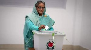 शेख हसिनाको पार्टी बंगलादेश अवामी लिगलाई दुई तिहाइ बहुमत, हसिना लगातार चौथो कार्यकालका लागि प्रधानमन्त्री बन्ने