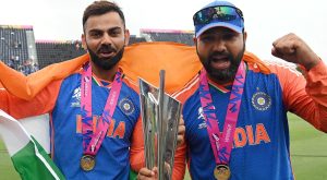 कप्तान रोहित शर्मा र विराट कोहलीले लिए सन्न्यास