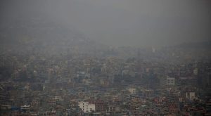 काठमाडौंको प्रदूषण अझै उच्च, एक्यूआई दुई सय नाघ्यो