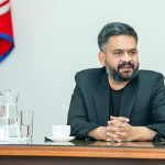 विदेशी राजदूतसँग भेट्दै प्रधानमन्त्री बालेन्द्र शाह