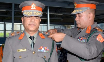 सशस्त्र प्रहरीको आईजीपीमा नारायणदत्त पौडेल नियुक्त