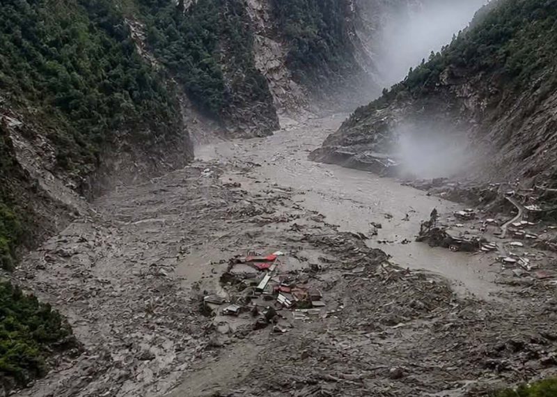 रसुवा बाढीमा परी अहिलेसम्म ५३८ जनाको शव फेला